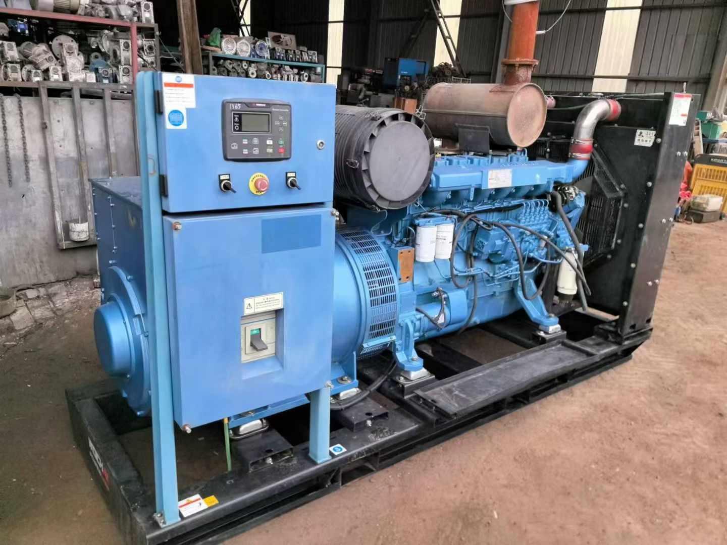 天门500kW 柴油发电机组可带动设备功率的计算公式是什么？